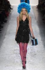 ELSA HOSK at Jremy Scott Fashion Show in New York 02/10/2017