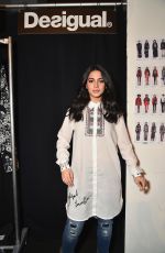 EMERAUDE TOUBIA at Desigual Fashion Show at New York Fashion Week 02/09/2017