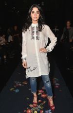 EMERAUDE TOUBIA at Desigual Fashion Show at New York Fashion Week 02/09/2017