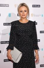 EMILY ATACK at Instyle EE Rising Star Party in London 02/01/2017