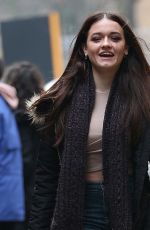 EMILY MIDDLEMAS Arrives at X-Factor Live Tour 2017 Rehearsals in London 02/09/2017