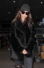 EMILY RATAJKOWSKI at LAX Airport in Los Angeles 02/22/2017