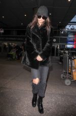 EMILY RATAJKOWSKI at LAX Airport in Los Angeles 02/22/2017