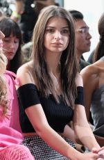 EMILY RATAJKOWSKI at Michael Kors Fashion Show in New York 02/15/2017
