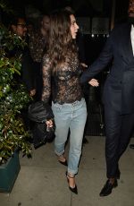 EMILY RATAJKOWSKI at Mr. Chow Restaurant in Beverly Hills 02/23/2017