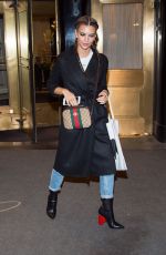 EMILY RATAJKOWSKI Leaves Instyle March Issue Party in New York 02/07/2017