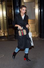 EMILY RATAJKOWSKI Leaves Instyle March Issue Party in New York 02/07/2017