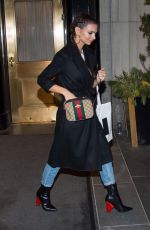 EMILY RATAJKOWSKI Leaves Instyle March Issue Party in New York 02/07/2017