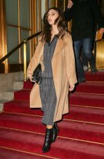 EMILY RATAJKOWSKI Leaves St. Regis Hotel in New York 02/10/2017