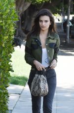 EMILY RATAJKOWSKI Out and About in Los Angeles 02/24/2017