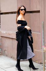 EMILY RATAJKOWSKI Out and About in New York 02/15/2017