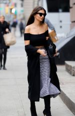 EMILY RATAJKOWSKI Out and About in New York 02/15/2017