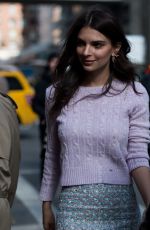 EMILY RATAJKOWSKI Out in New York 02/16/2017