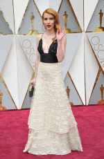 EMMA ROBERTS at 89th Annual Academy Awards in Hollywood 02/26/2017