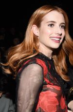 EMMA ROBERTS at Coach Fashion Show in New York 02/14/2017