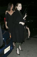EMMA STONE Arrives at Women in Film Pre-oscar Party in Los Angeles 02/24/2017