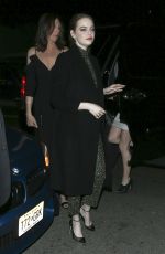 EMMA STONE Arrives at Women in Film Pre-oscar Party in Los Angeles 02/24/2017