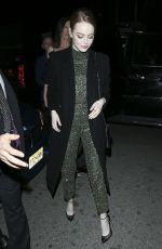 EMMA STONE Arrives at Women in Film Pre-oscar Party in Los Angeles 02/24/2017