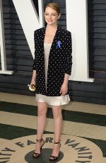EMMA STONE at 2017 Vanity Fair Oscar Party in Beverly Hills 02/26/2017