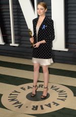 EMMA STONE at 2017 Vanity Fair Oscar Party in Beverly Hills 02/26/2017