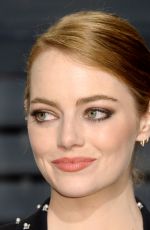 EMMA STONE at 2017 Vanity Fair Oscar Party in Beverly Hills 02/26/2017