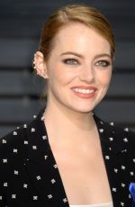 EMMA STONE at 2017 Vanity Fair Oscar Party in Beverly Hills 02/26/2017