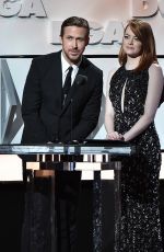 EMMA STONE at 69th Annual Directors Guild of America Awards in Beverly Hills 02/04/2017