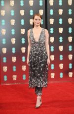 EMMA STONE at Bafta 2017 Awards in London 02/12/2017