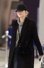 EMMA STONE At JFK Airport in New York 02/10/2017
