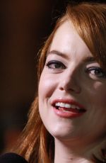 EMMA STONE at Outstanding Performers Tribute at 32nd Santa Barbara International Film Festival 02/03/2017