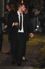 EMMA STONE Leaves Jimmy Kimmel Live in Hollywood 02/06/2017