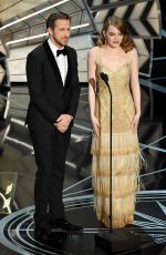 EMMA STONE  Wins 2017 Oscar for Actress in a Leading Role 02/26/2017
