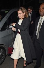 EMMA WATSON Arrives at Beauty and the Beast Premiere After Party in London 02/23/2017