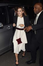 EMMA WATSON Arrives at Beauty and the Beast Premiere After Party in London 02/23/2017