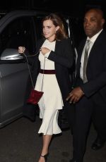 EMMA WATSON Arrives at Beauty and the Beast Premiere After Party in London 02/23/2017