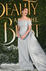 EMMA WATSON at Beauty and the Beast Launch Event in London 02/23/2017
