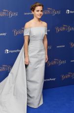 EMMA WATSON at Beauty and the Beast Premiere in London 02/23/2017