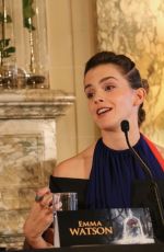 EMMA WATSON at Beauty and the Beast Press Conference in Paris 02/20/2017