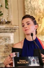 EMMA WATSON at Beauty and the Beast Press Conference in Paris 02/20/2017