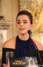 EMMA WATSON at Beauty and the Beast Press Conference in Paris 02/20/2017