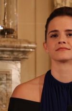 EMMA WATSON at Beauty and the Beast Press Conference in Paris 02/20/2017