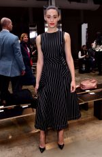 EMMY ROSSUM at Carolina Herrera Fashion Show in New York 02/11/2017