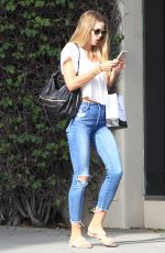 ERIN HEATHERTON Out and About in Los Angeles 02/01/2017