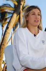 EUGENIE BOUCHARD on the Set of a Photoshoot at a Beach in Acapulco 02/26/2017