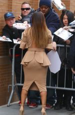 EVA LONGORIA Arrives at The View in New York 02/22/2017