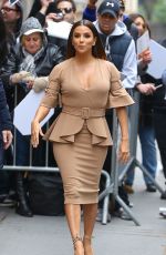 EVA LONGORIA Arrives at The View in New York 02/22/2017