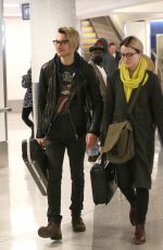 EVAN RACHEL WOOD at LAX Airport in Los Angeles 02/19/2107