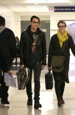 EVAN RACHEL WOOD at LAX Airport in Los Angeles 02/19/2107