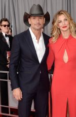 FAITH HILL at 59th Annual Grammy Awards in Los Angeles 02/12/2017