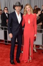FAITH HILL at 59th Annual Grammy Awards in Los Angeles 02/12/2017